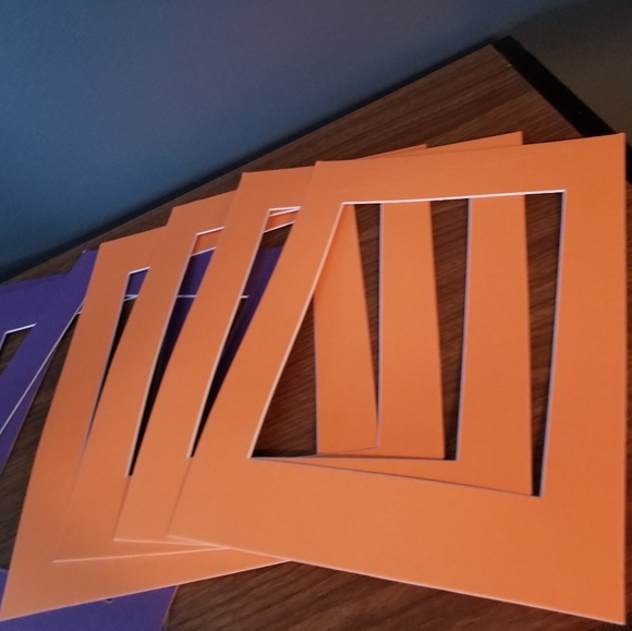 Small Bundle of (9) Frame Matting for Crafts. - Picture 1 of 8